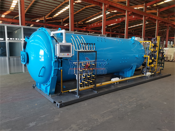 1.5米*5米全自動體育用品熱壓罐