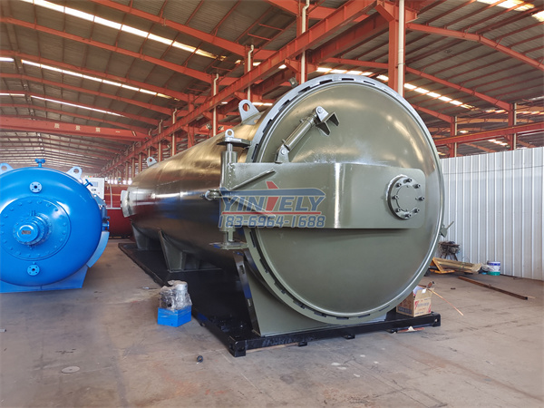 出口澳洲復材管道輥軸熱壓罐