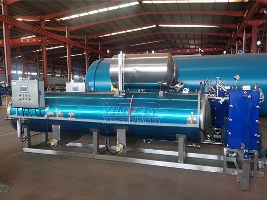 <b>全自動PLC噴淋式臥式殺菌鍋</b>