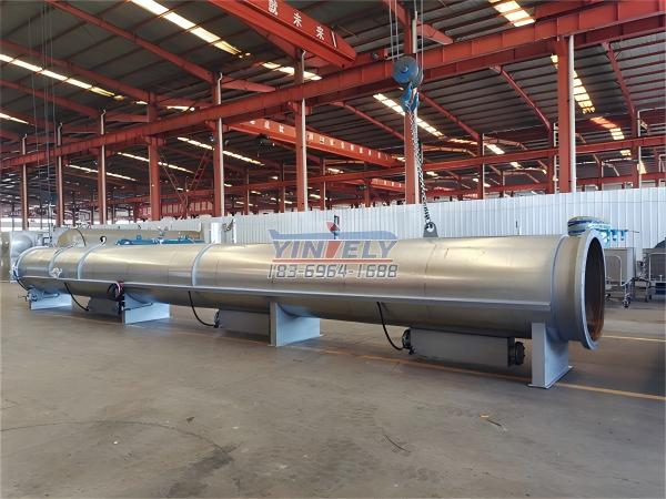 超長(zhǎng)膠管電蒸汽硫化罐